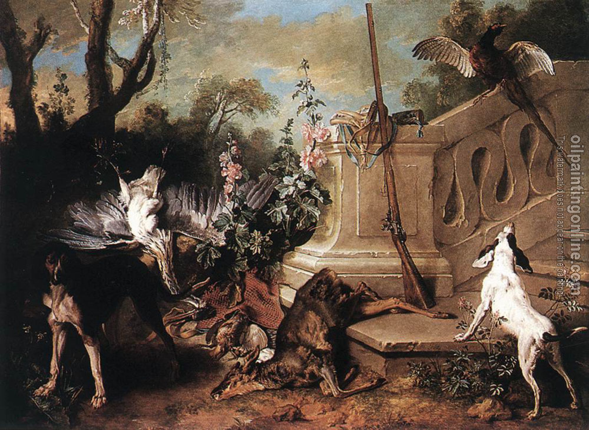 Jean-Baptiste Oudry - Dead Roe